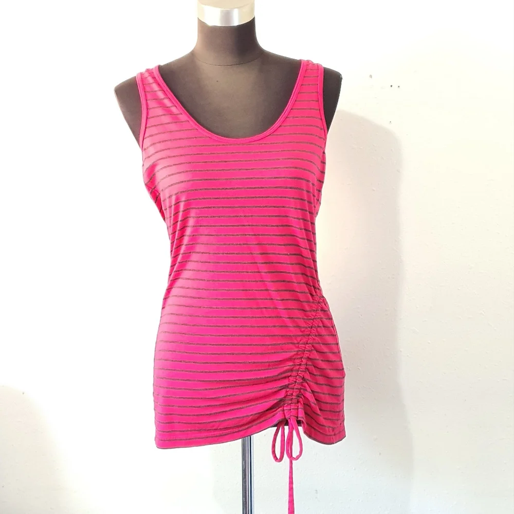 Three Dots Rouched Top - Picture 1 of 8